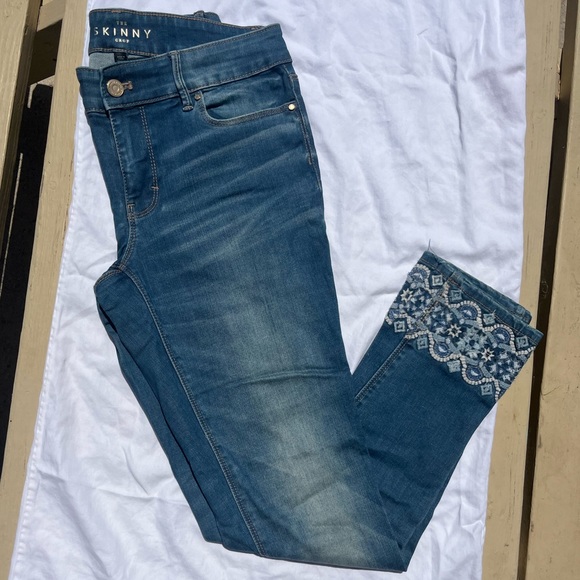 White House Black Market Denim - White House Black Market Skinny Crop Jeans